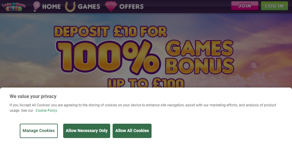 Lucky Charm Bingo Casino